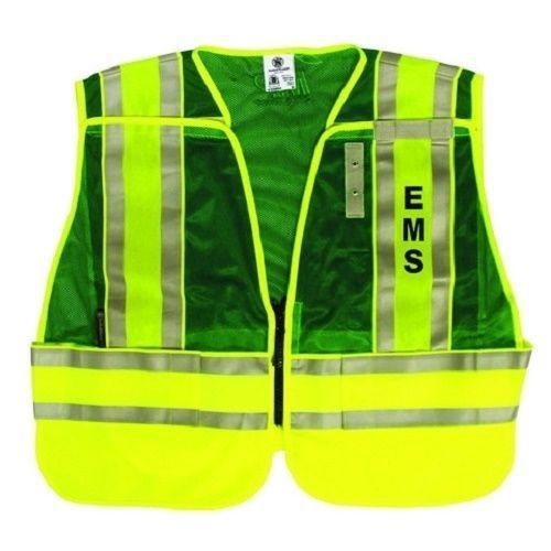 Smith &amp; Wesson EMS EMT Rescue Squad Reflective Safety Work Vest SVSW026-M/XL