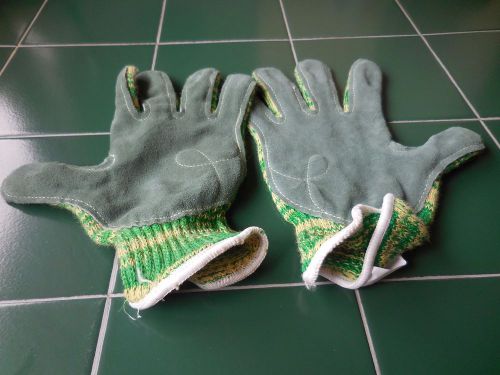 New 1880llp metal guard size 9 large cut resistant gloves w/ leather palm ansi 5 for sale