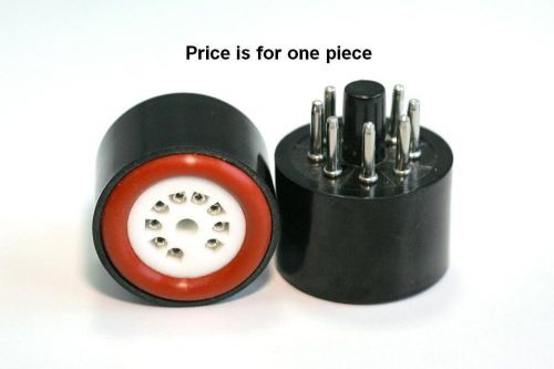 12au7 12ax7 to 6sn7 6sl7 tube adapter adaptor socket converter brand new 1 piece for sale