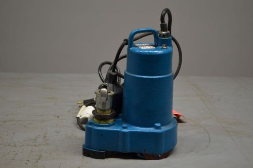 Dayton 3bb69 submersible sump pump 1/2 hp tether switch 1 1/2&#034; 115 volts for sale