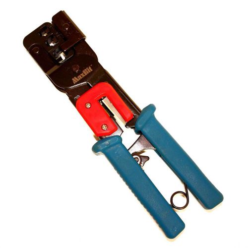 Maxbit rj-45 crimping tool rj-45, rj-22, rj-11, rj-12 + modular plug kit for sale