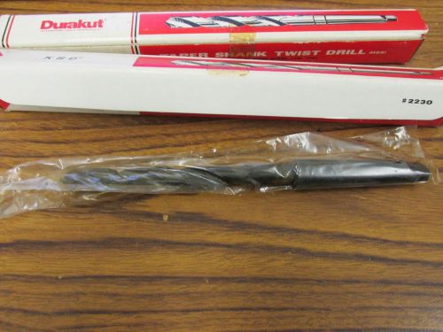 KSD Durakut 1/2&#034; HSS No 2 Morse Taper Shank Drill