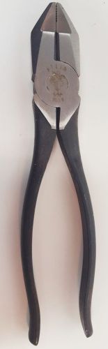 Vintage klein tools pliers 201-8 8-inch side-cutting pliers for sale