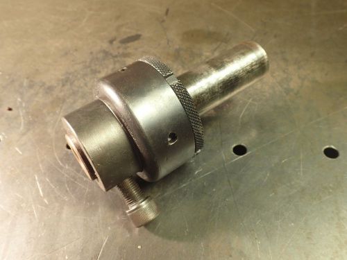 Boyar schultz 2d floating drill &amp; reamer tool holder 1&#034; bore 1/2&#034; thru 1&#034; shank for sale