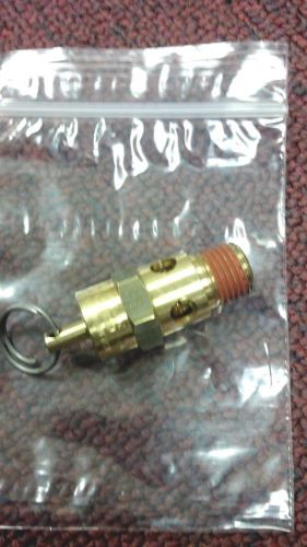 Asme air safety valve, npt size (m) 1/4&#034; set 200 psi for sale