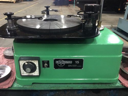 LAPMASTER 15 , LAPPING MACHINE