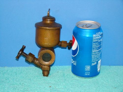 Antique Gas Engine Lunkenheimer Premier #1 Cylinder Oiler Brass Rare Old Machine