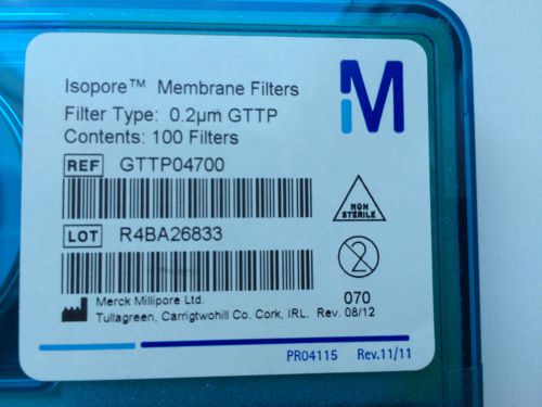 Isopore GTTP04700 Polycarbonate 2µm Pack of 100 Membrane Filters