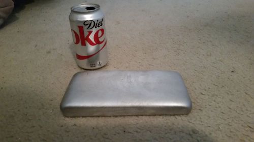 Aluminum  Casting  Ingot 3lb 8oz  Made from Heat sinks.........Nice !!!