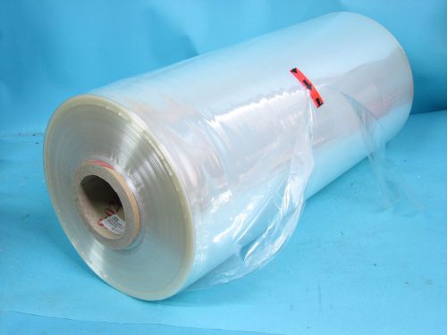 Bolphane 22&#034; centerfold roll polyolefin heat shrink wrap film, 75 gauge 3500 ft for sale