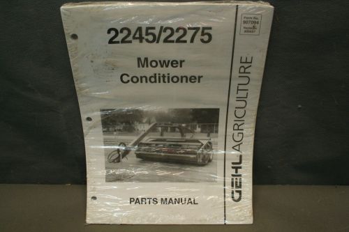 Gehl Model 2245/2275 Mower Conditioner Parts Manual New Old Stock