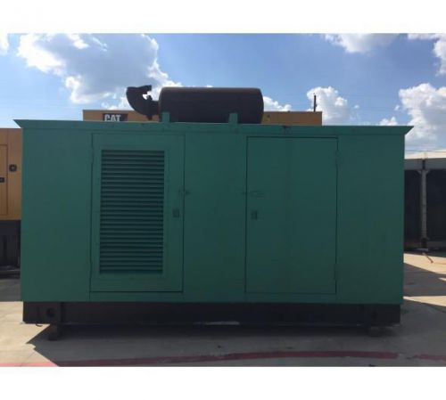 Cummins gta28 natural gas generator set - 475 kw - 480v - 710 hp - 1800 rpm for sale