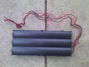Battery holder pack and wire leads industrial use 12 &#034;d&#034; 1.5v for sale
