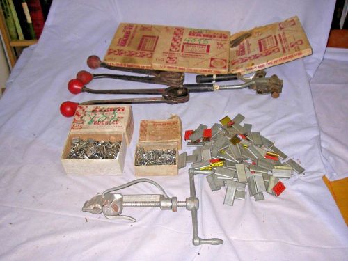 Lot of Strapping tools and strapping
