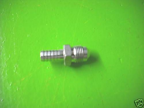 Stainless Flare to Barb Adapter 3/8MF x 3/8 Barb 12981