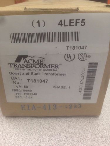 Acme Transformer Boost and Buck Transformer T181047