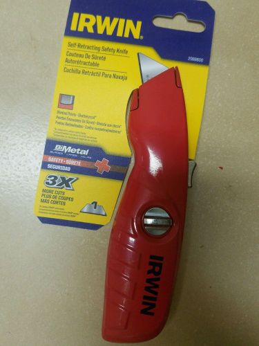 Lot of 13 irwin self-retracting safety knives for sale
