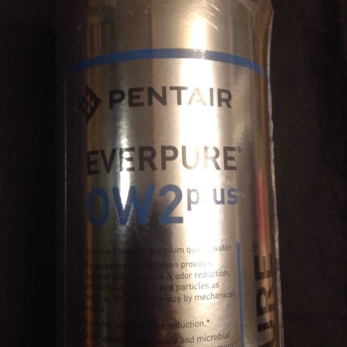 Lot of 2 pentair everpure ow2-plus cartridge water filter ev9634-01 for sale