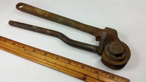 Vintage imperial hand tube bender-3/8&#034;   brake pipe tube plumbing lines for sale