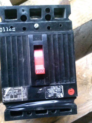 THED136100  3 POLE 100AMP