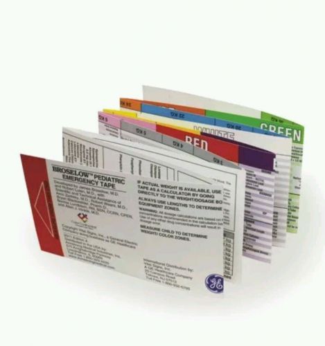 Broselow Pediatric Measuring Tape, New