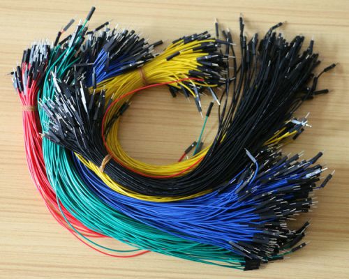 30cm 1p-1p 2.54mm Male to Male Dupont Wire Jumper For Arduino Bread pcb 100pcs