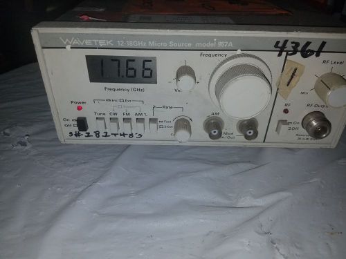Wavetek 957A Microwave Frequency Generator