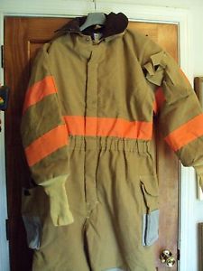 Bodyguard BY Lion Firefighter Coveralls MENS SIZE X LARGE GREAT CONDITION