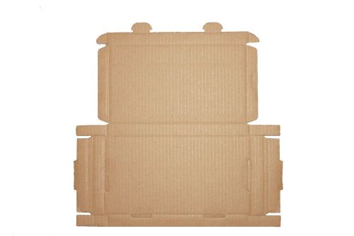 100 x  Kraft Packing Gift Box for post oversized Lettermail 16*9*1.5 cm