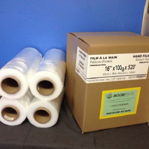 Stretch film, stretch film by hand to your shipments, boxes, pallets, etc.