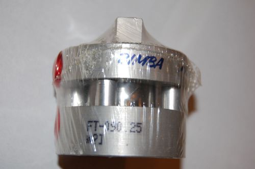 Bimba Flat-II FT-09-0.25 Pneumatic Cylinder, 1 1/16&#034; bore by .25&#034; stroke
