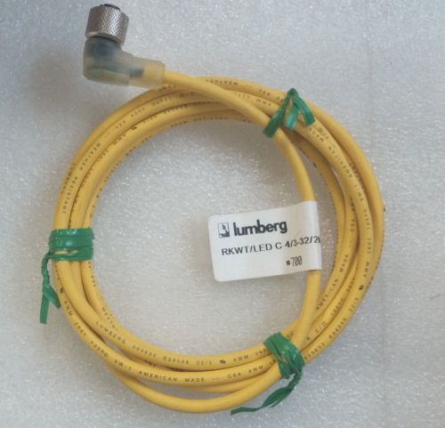 Sensor cord, Lumberg RKWT/LED C4/3-32/2M Cable