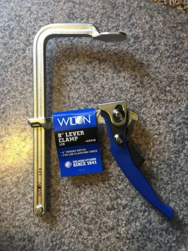 WILTON 86810 Bar Clamp,Ratchet F-Clamp,8 in,1200 lb