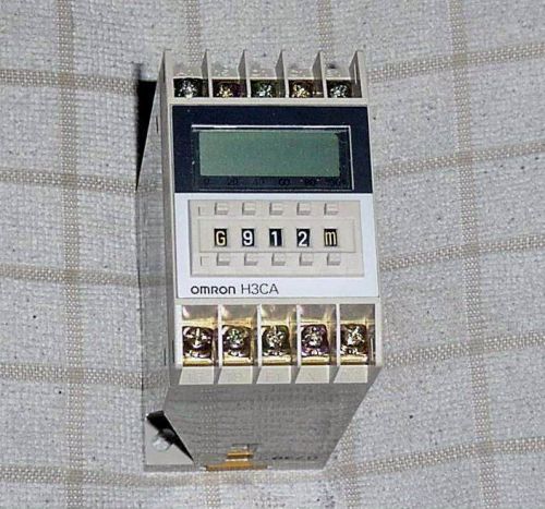 Omron H3CA-FA Electronic Timer 99.9 Sec to 9990 Hrs
