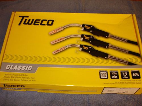 Miller/tweco classic m315116 300 amp 15&#039; mig gun 1/16&#034; wire feed welding 300a for sale