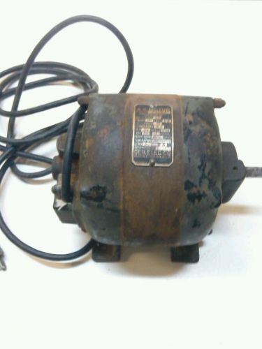 Vintage General Electric A.C motor. 1/4hp 110v frame 147