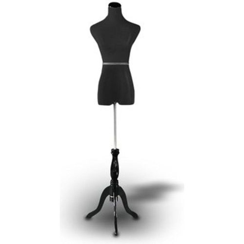 Black Posing Props Female Mannequin Dress Form Size 2-4, Small, Bust: 34. Waist: