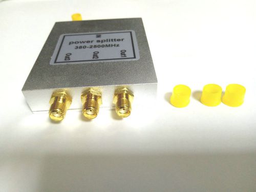 1pcs 3 way micro-strip power splitter 380-2500MHz SMA female adapter