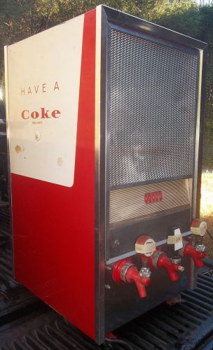 Vintage 1950&#039;s NARCO Coca Cola 3 Head Soda Pop Dispenser Fountain Machine Cooler