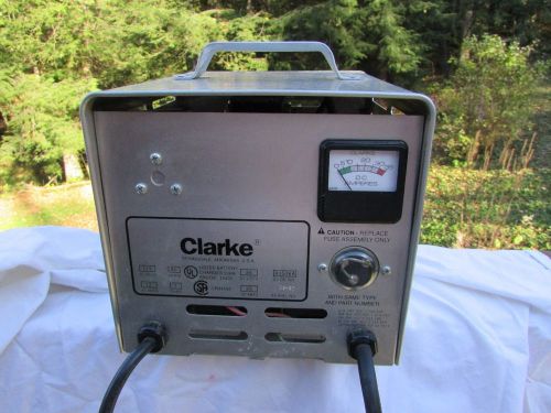 Clarke 36v commercial sweeper / cleaning machine battery charger 40506a for sale