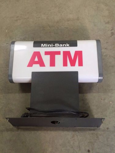 ATM Mini Bank 2100 Topper Lighted Sign
