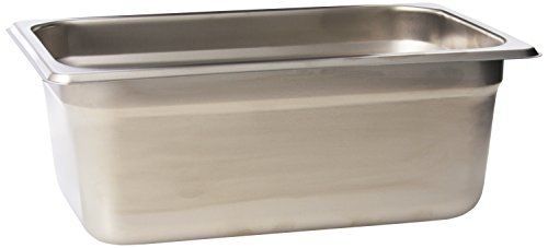 Update international (njp-254) 3 qt fourth size anti-jam steam table pan for sale