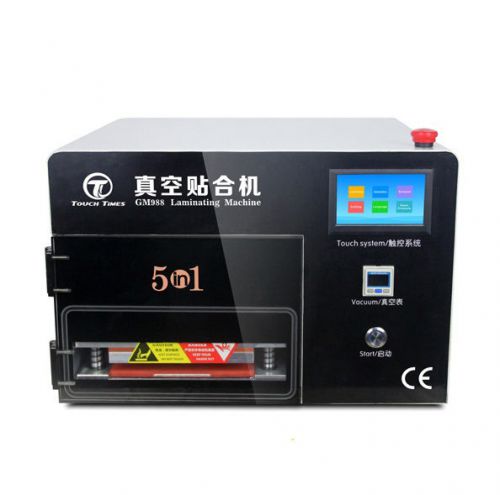 LCD Repair Machine Touch Times Latest Upgrade 5 in 1 OCA Vacuum Laminating