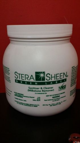 Purdy Stera-Sheen 4 lb Sanitizer Jar w/ Green Label