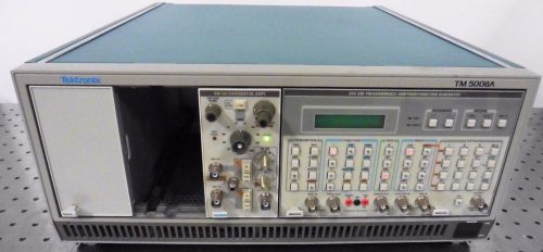 G133321 Tektronix TM5006A w/AFG 5101Programmable Arbitrary Waveform Gen &amp; AM 502