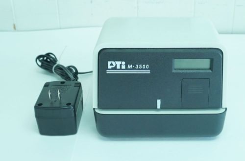 Pyramid Technologies PTi M-3500 Electronic Document Time Stamp Recorder w/ Keys