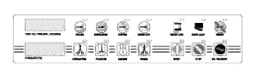 NEW DISPLAY OVERLAY  for  AUTOCLAVES &amp; STERILIZERS MIDMARK M9D/M11 RPI # MIP098