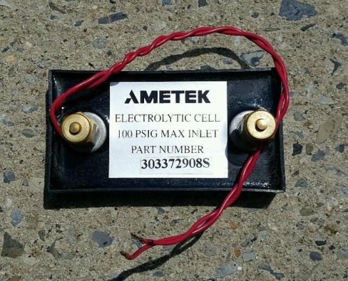 Ametek 300 300B Moisture Meter Encapsulated Electrolytic Cell 303372908S