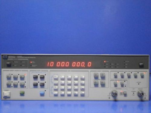 HP Agilent 3325B Synthesizer/Function Generator, cant return