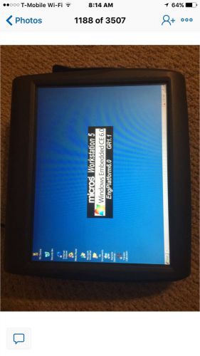 Micros Workstation 5a SYSTEM TOUCH SCREEN